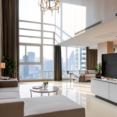 Jasmine 59 Hotel - SHA Extra Plus Bangkok Exterior foto A living room in a luxury apartment