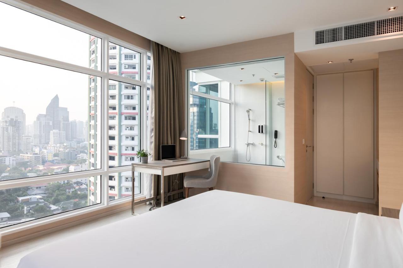 Jasmine 59 Hotel - SHA Extra Plus Bangkok Exterior foto A bedroom at the hotel